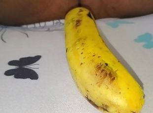 Banana ???? make my day to fuck my pussy