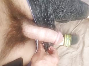 Would you like to jerk off my beautiful cock while I piss?