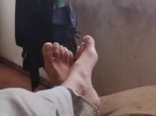 Thats my feets thats my toes Fetish and worship on man feets
