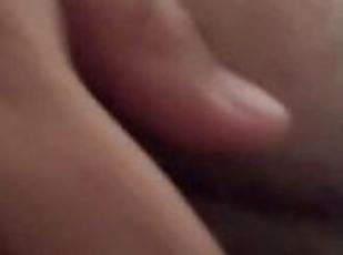 Up close Clit Playing