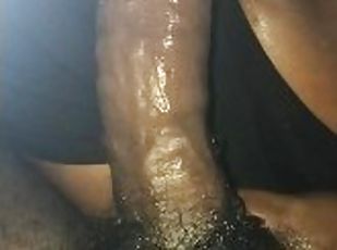 BBW CO WORKER BREAKS OUT IN SWEAT LIKE SHE SUCKING FOR A CHECK!!! WETTEST MOUTH ON SHIFT.