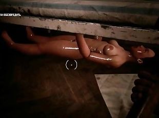 Atomic Heart sex doll under the bed