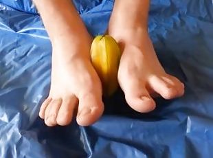 Foot Job on a Star Fruit With Crush Finale