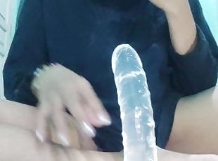 Teen First Time With Big Dildo