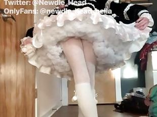 Trans Cat Girl Sissy Maid Dress