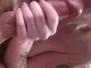 This Cock Whore Sucking The Sole out Daddy's hard Cock