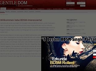 BDSM interview: Interview with the operator of Gentledom.de