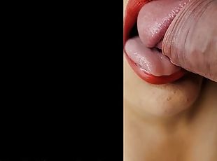 ASMR The best blowjob youve ever seen in your life - Gentle and passionate licking of the foreskin - The best blowjob ever